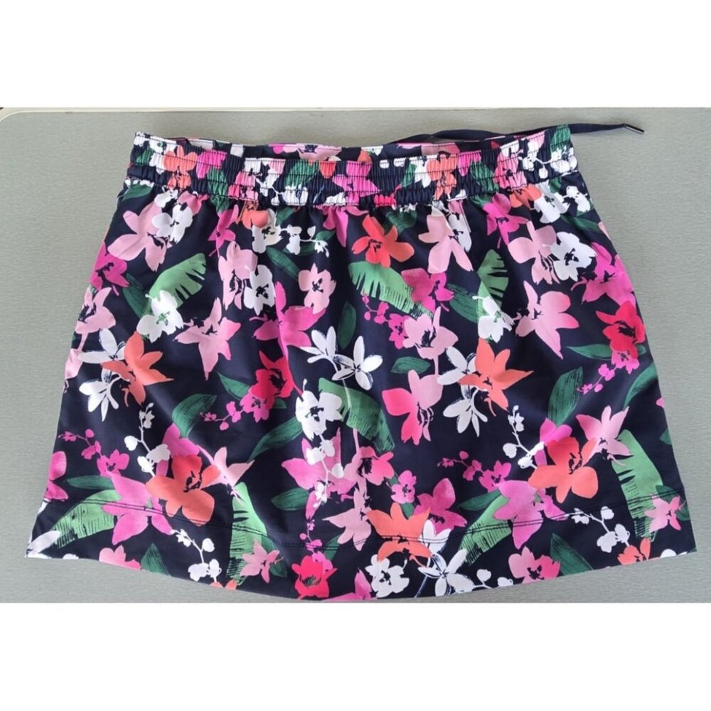 Speedo Women's Swim Skort Floral Size XL Black Floral - Picture 5 of 12